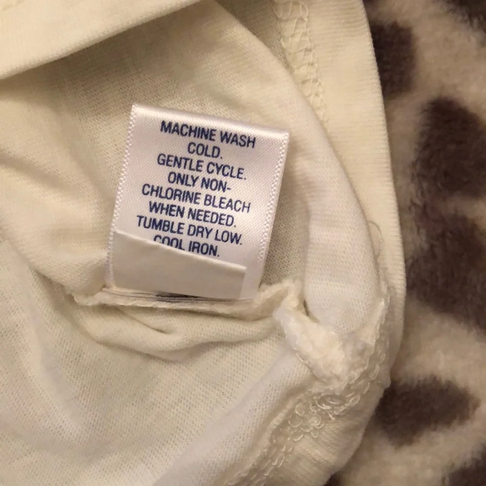 Old Navy Cream Polo Long Sleeve Size 18-24 months